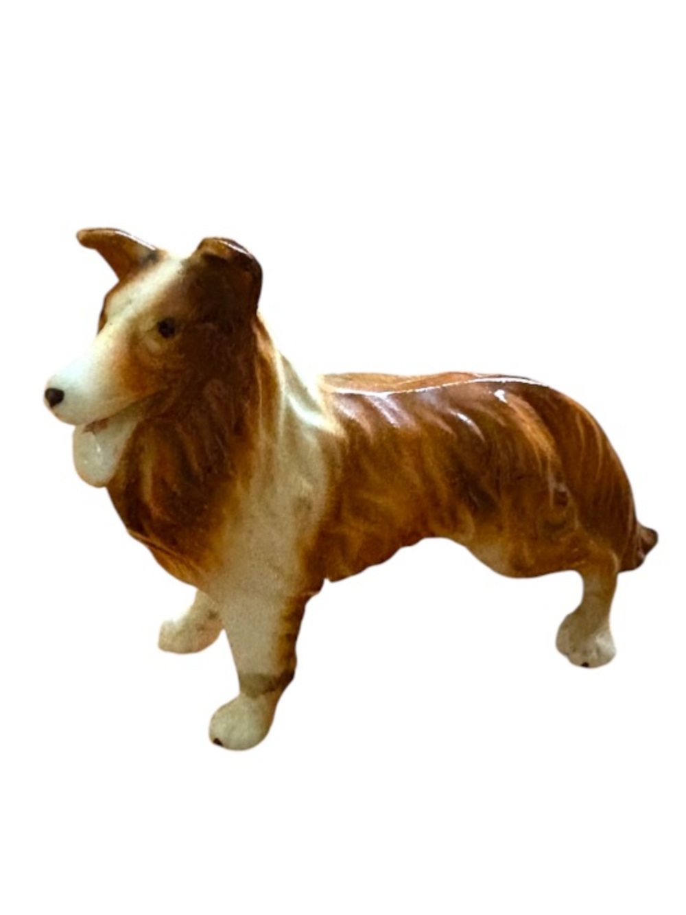 VINTAGE➕Collie Dog Figurine